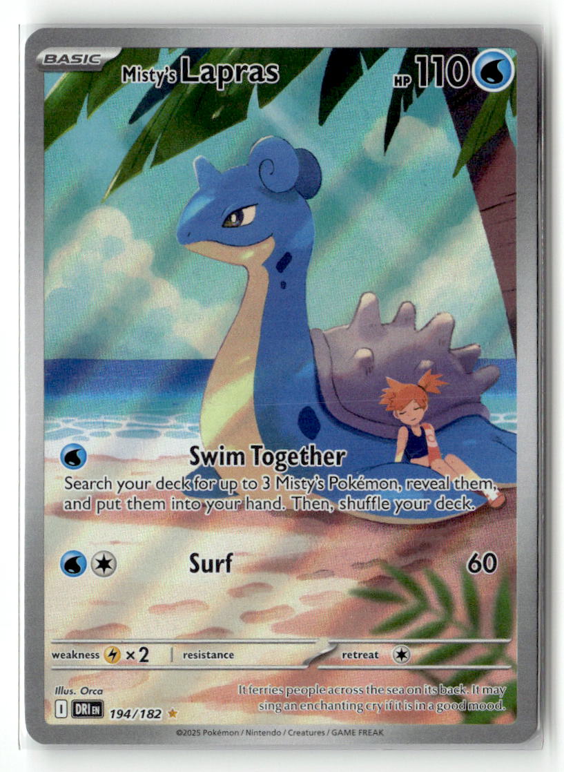 Misty's Lapras