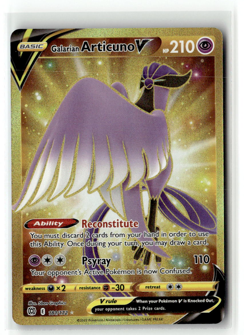 Galarian Articuno V (Secret)