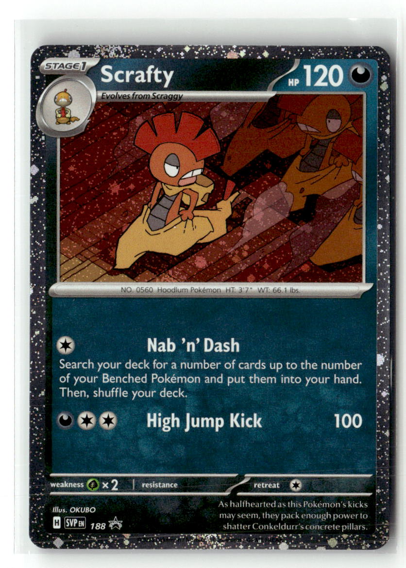 Scrafty - 188 (Cosmos Holo)