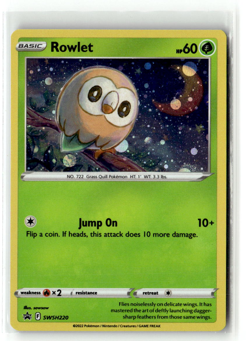 Rowlet - SWSH220 (Cosmos Holo)