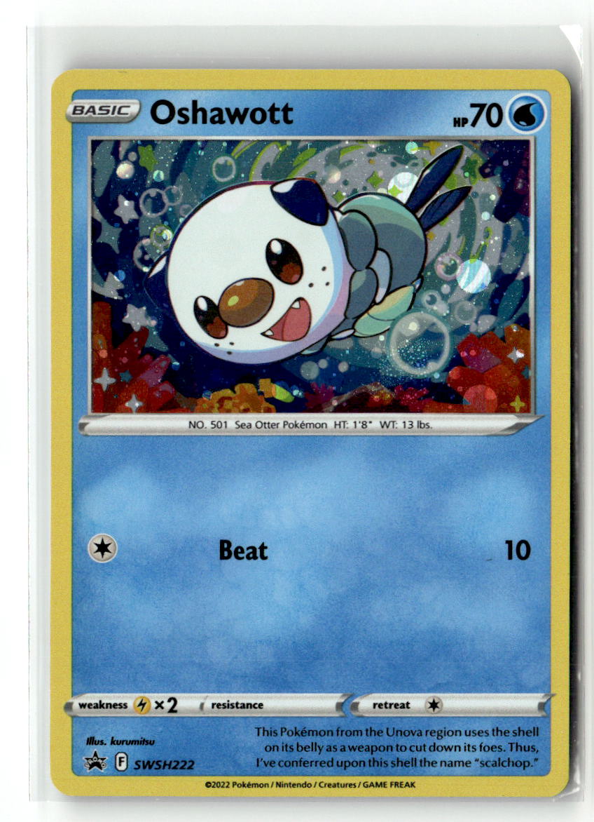 Oshawott - SWSH222 (Cosmo Holo)
