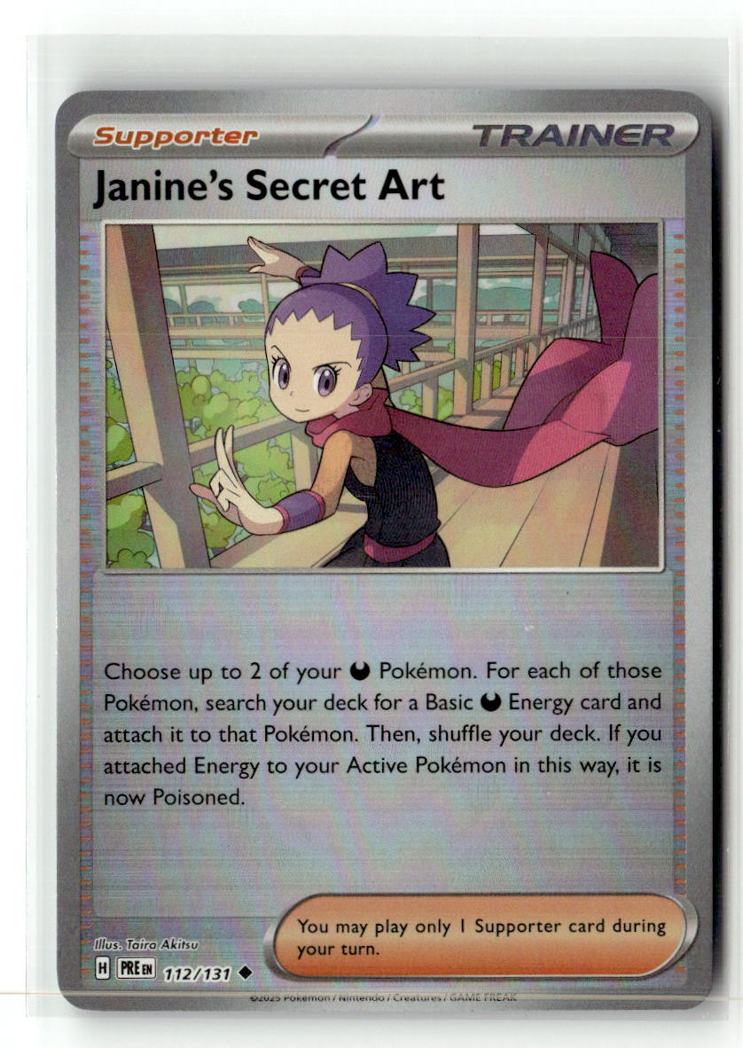 Janine's Secret Art - 112/131 (Poke Ball Pattern)