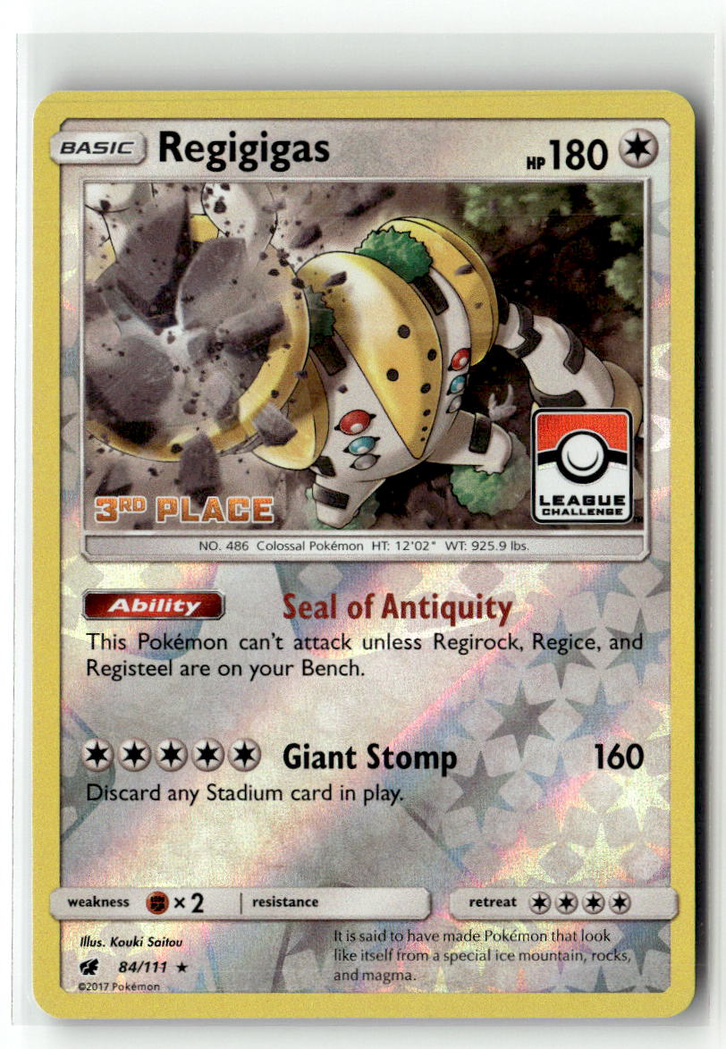 Regigigas - 84/111 (League Challenge) [3rd Place]