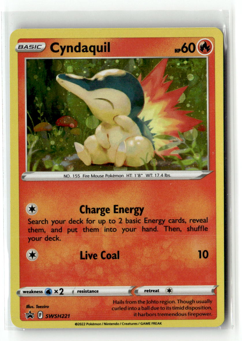 Cyndaquil - SWSH221 (Cosmos Holo)