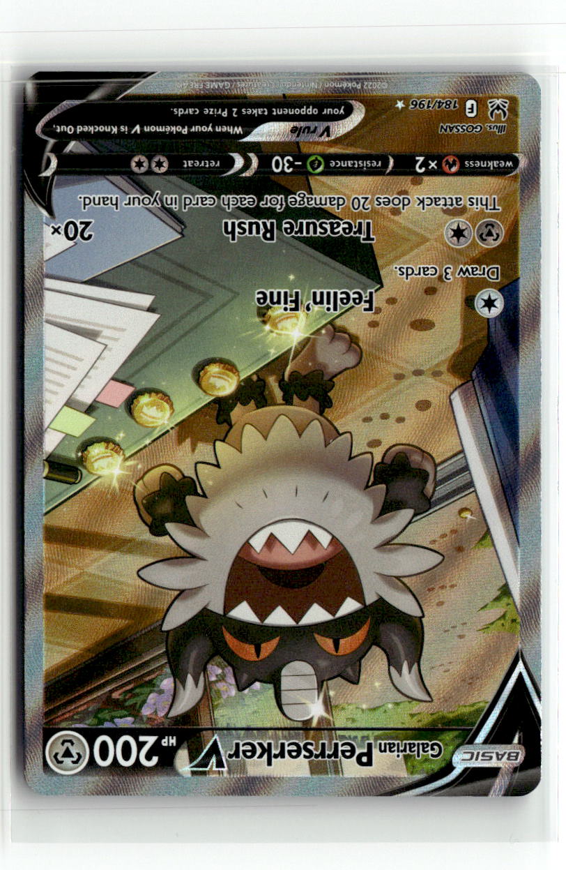 Galarian Perrserker V (Alternate Full Art)