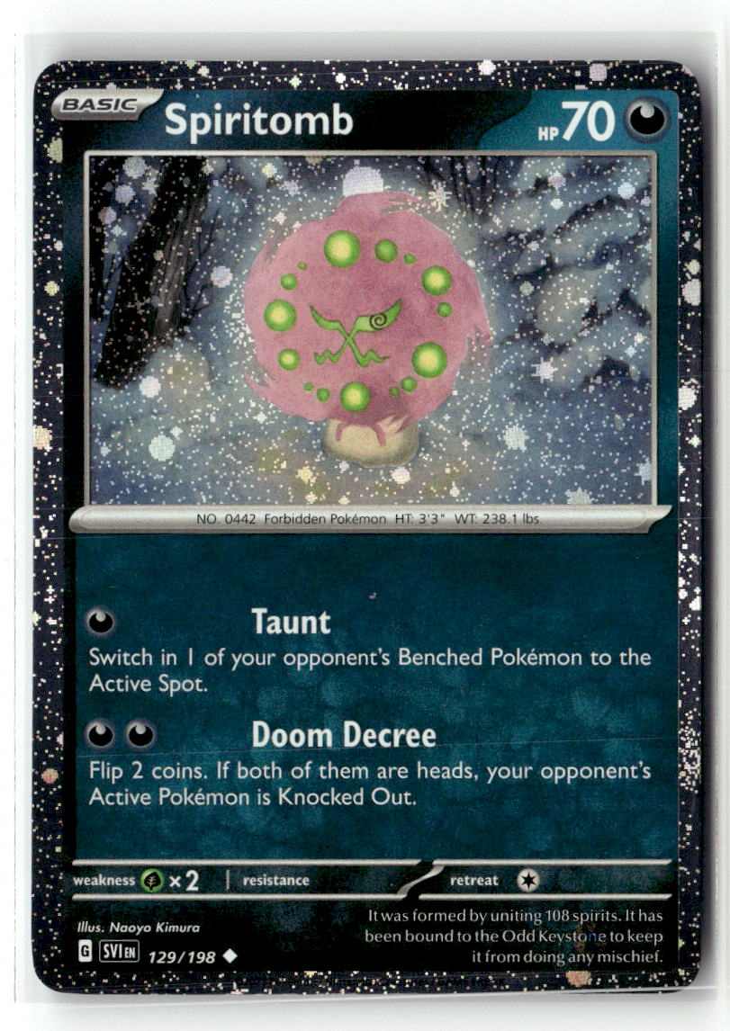 Spiritomb - 129/198 (Cosmos Holo)