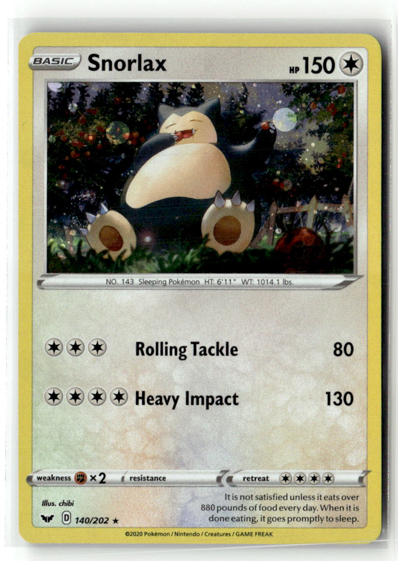 Snorlax - 140/202 (Cosmos Holo)