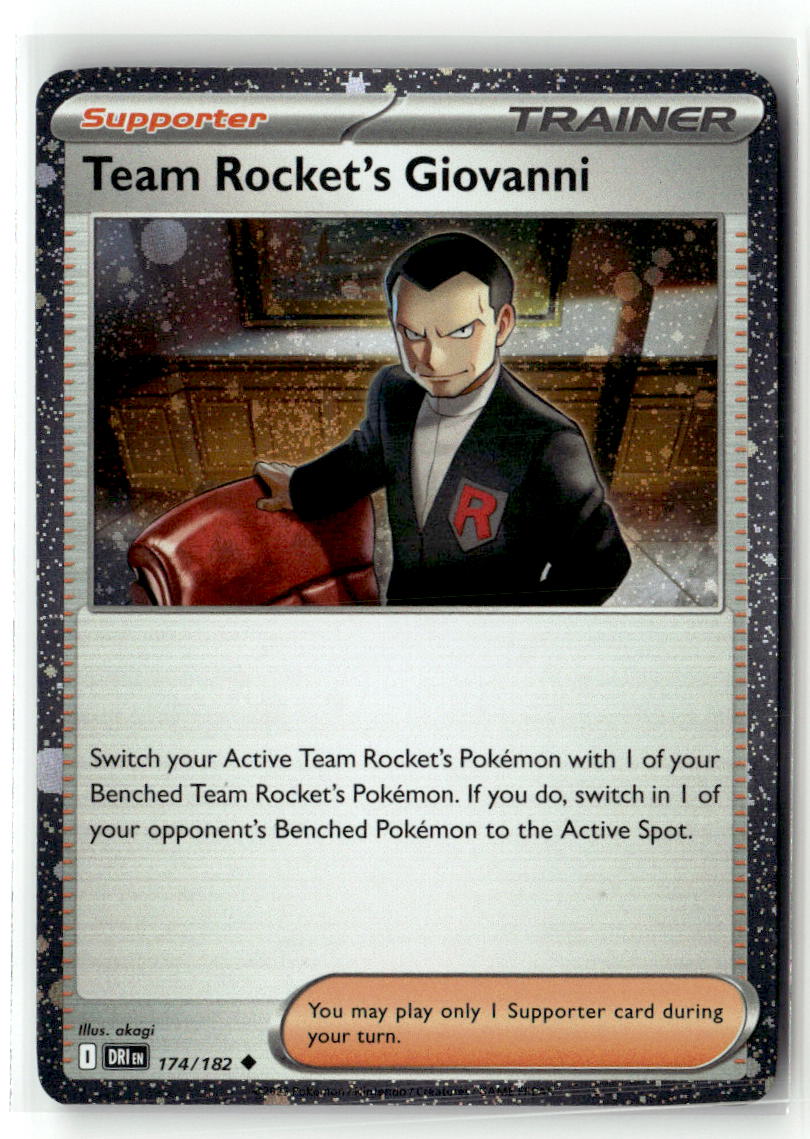 Team Rocket's Giovanni (Cosmos Holo)