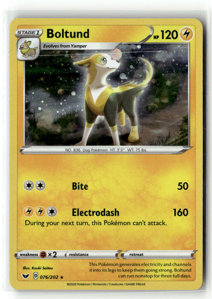 Boltund - 076/202 (Cosmos Holo)