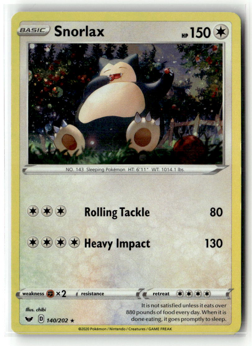 Snorlax - 140/202 (Cosmos Holo)
