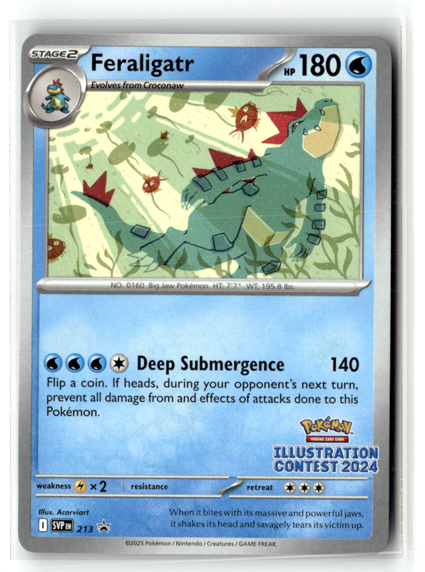Feraligatr - 213 (Illustration Contest 2024)