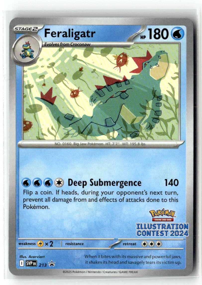 Feraligatr - 213 (Illustration Contest 2024)