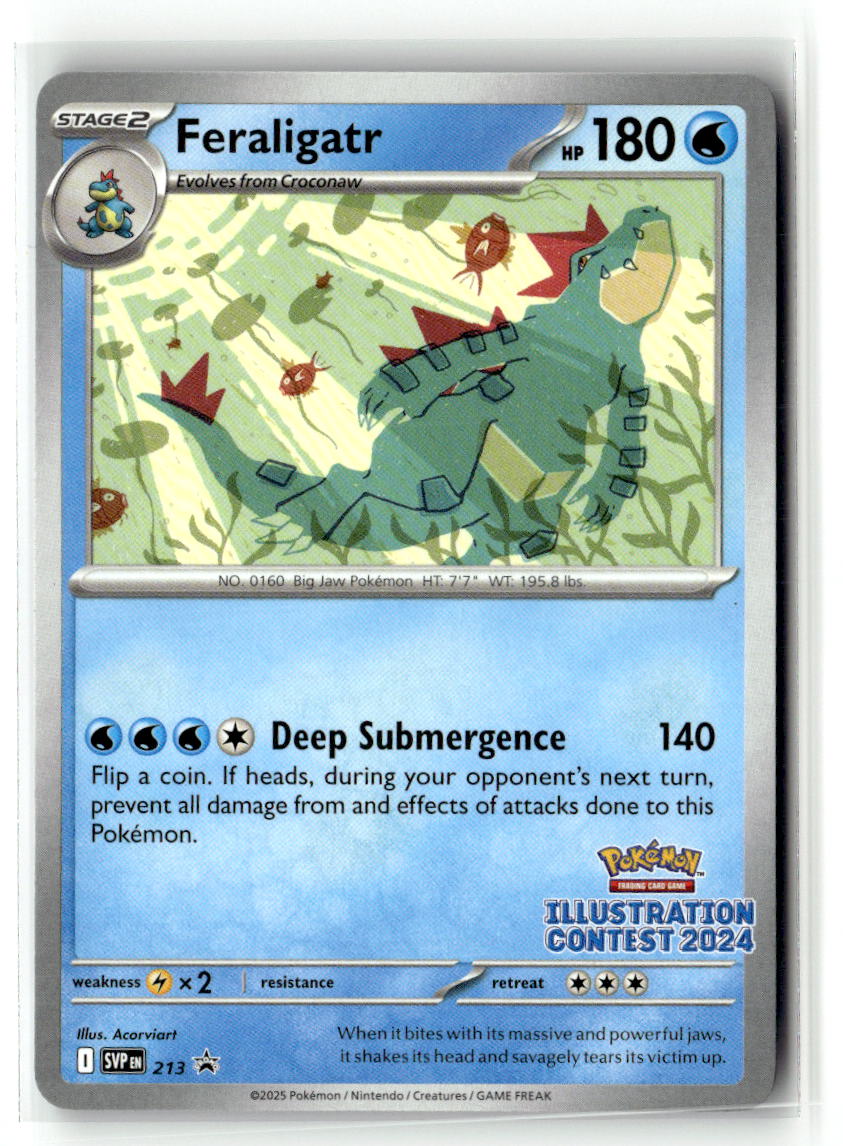 Feraligatr - 213 (Illustration Contest 2024)