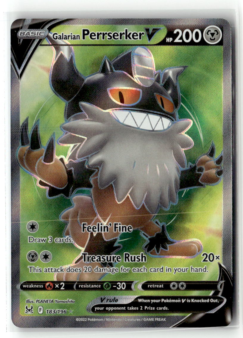 Galarian Perrserker V (Full Art)
