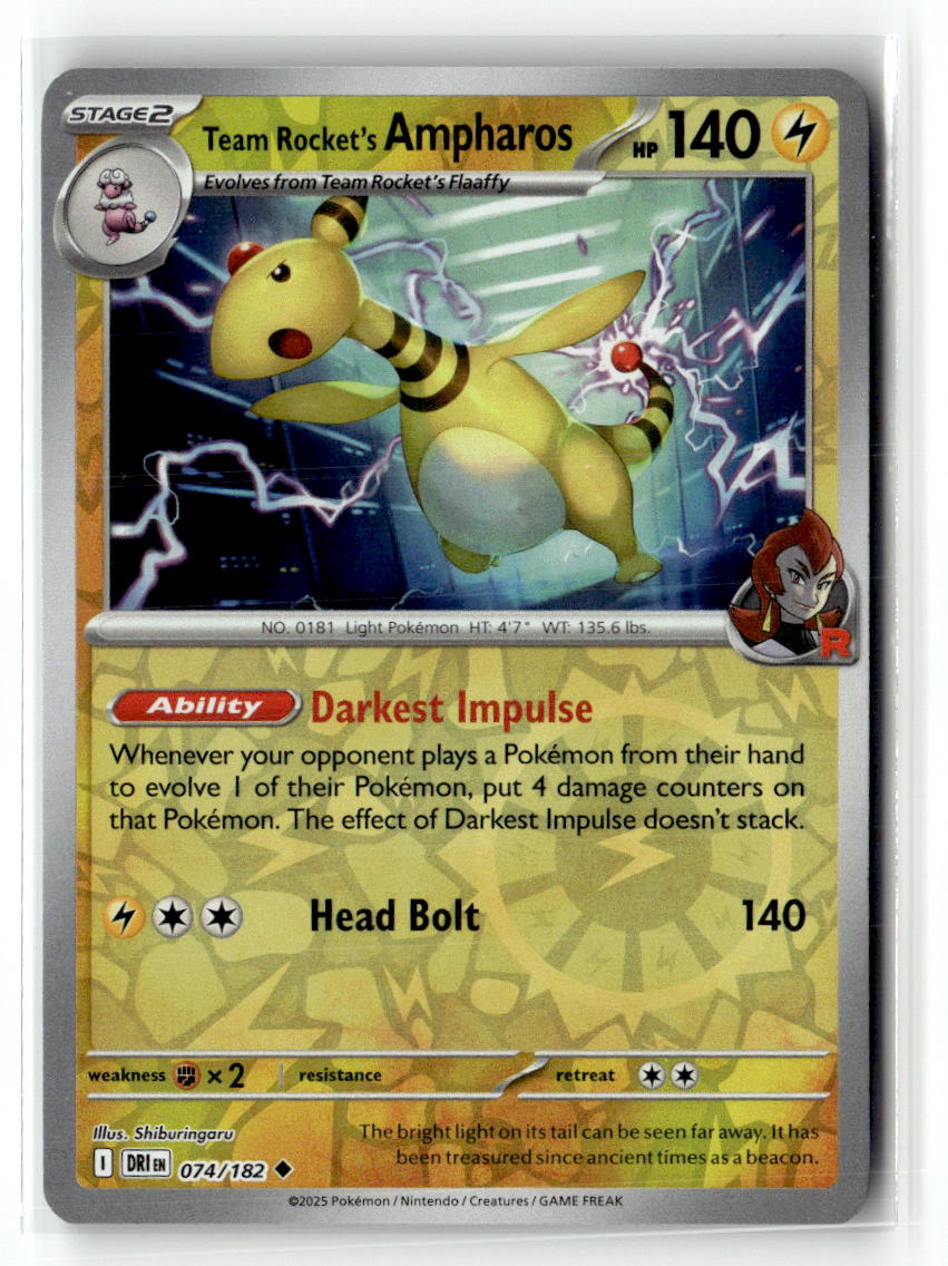Team Rocket's Ampharos