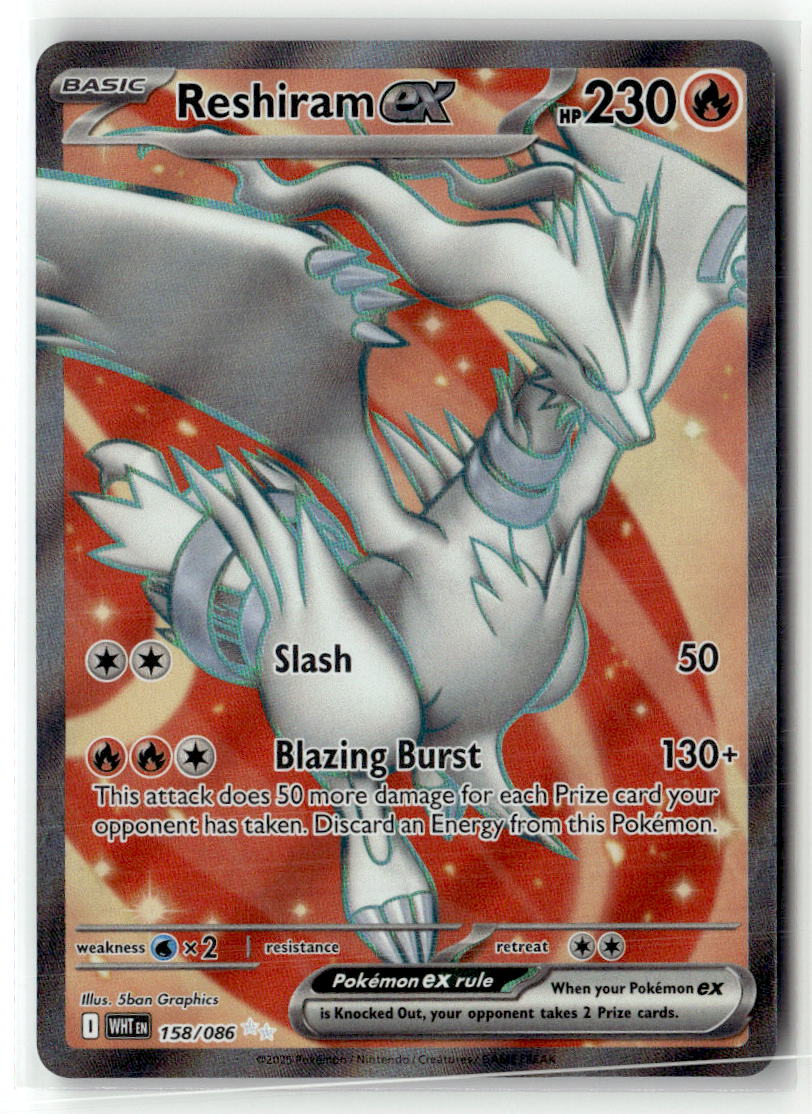 Reshiram ex - 158/086