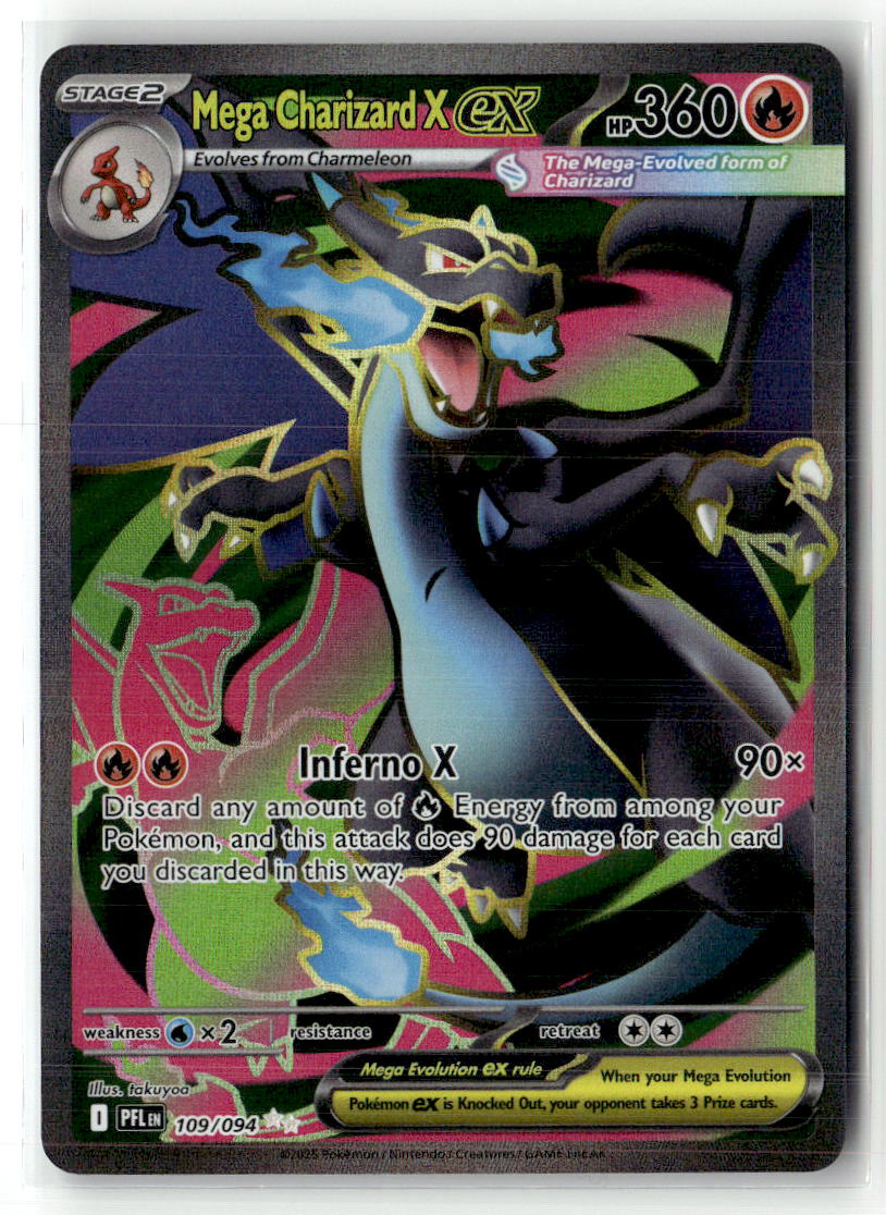 Mega Charizard X ex - 109/094