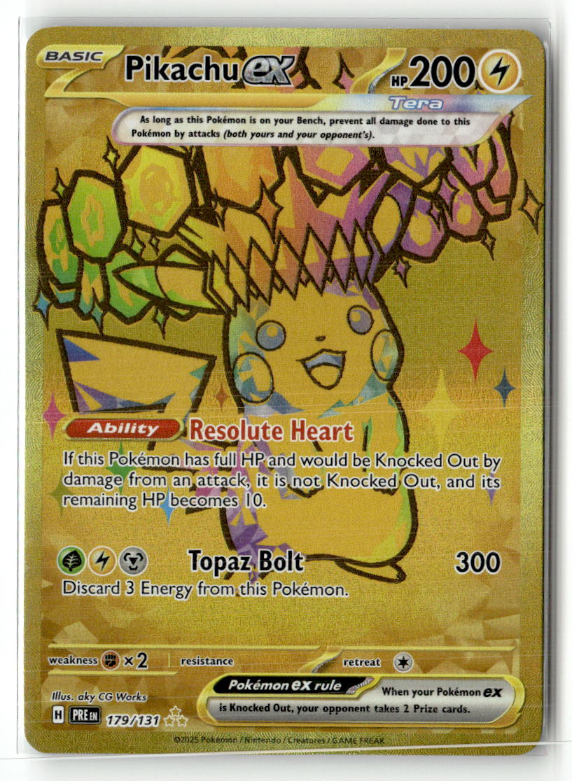 Pikachu ex - 179/131