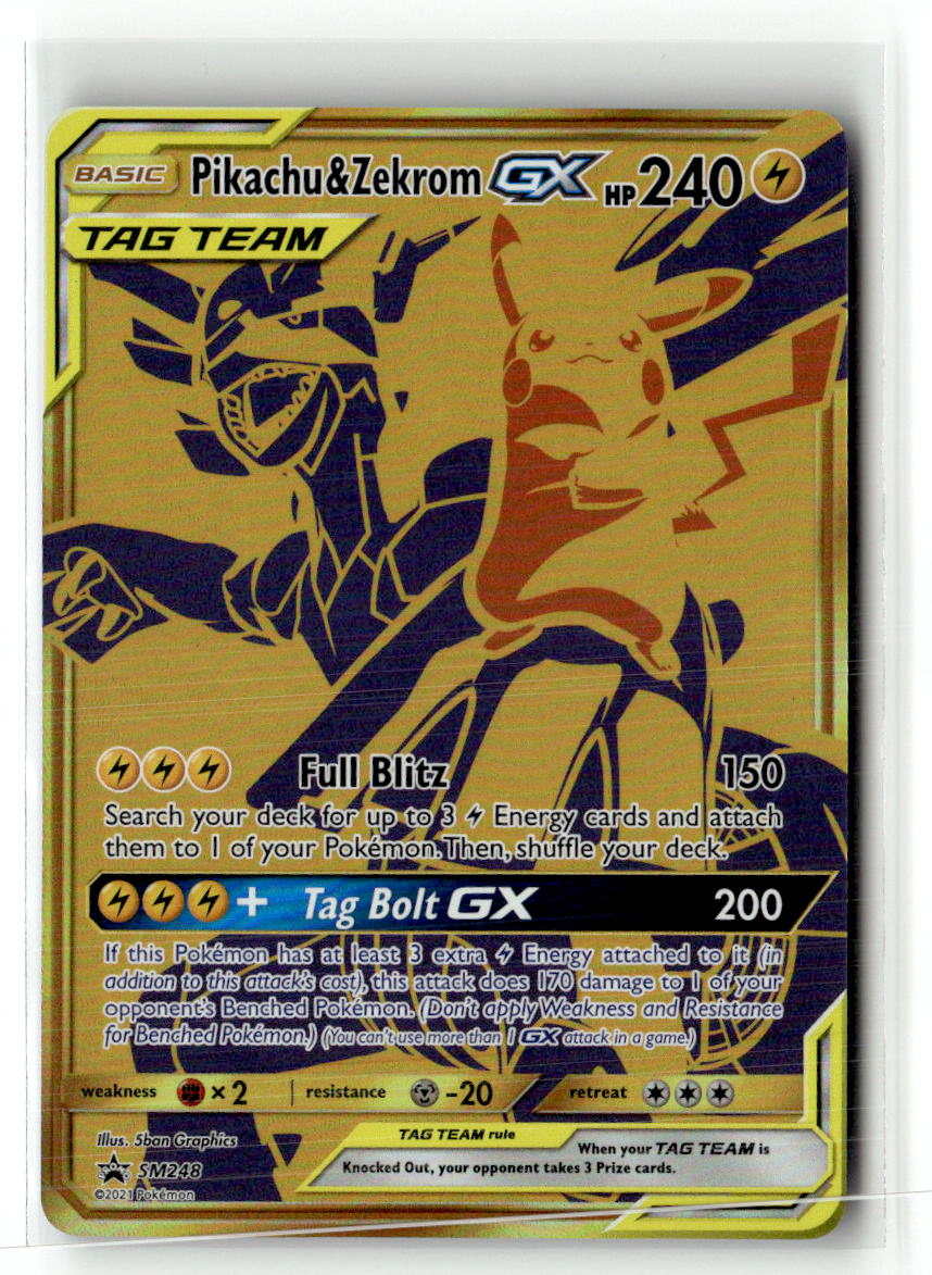 Pikachu & Zekrom GX - SM248