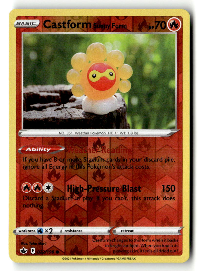 Castform Sunny Form
