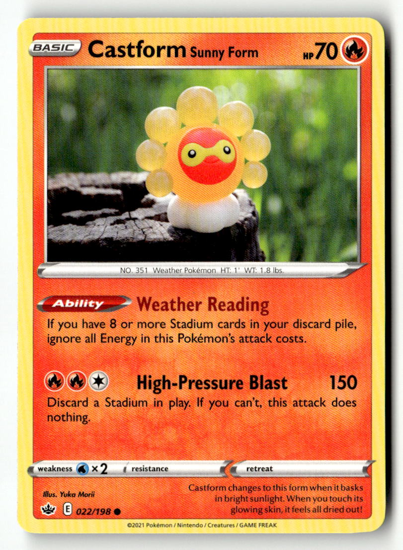 Castform Sunny Form