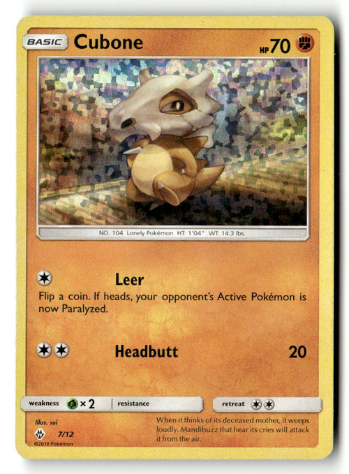 Cubone - 7/12