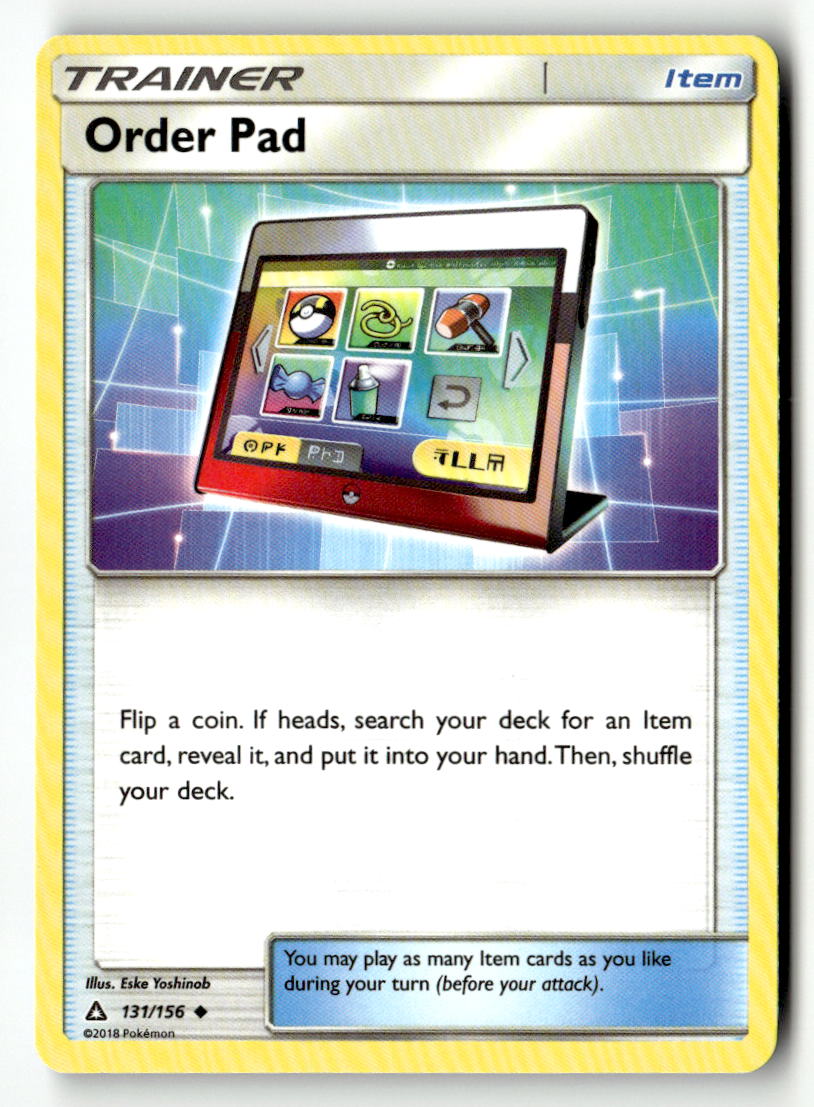 Order Pad