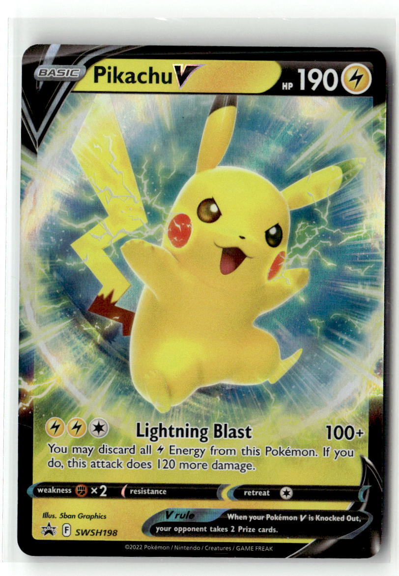 Pikachu V - SWSH198