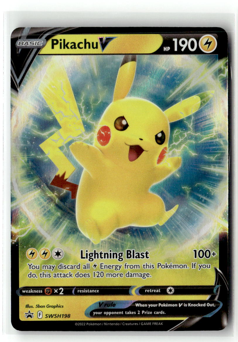 Pikachu V - SWSH198