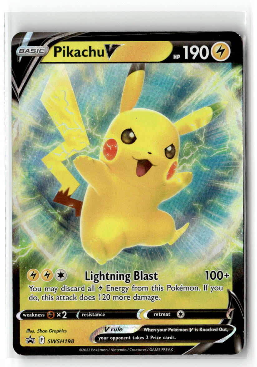 Pikachu V - SWSH198