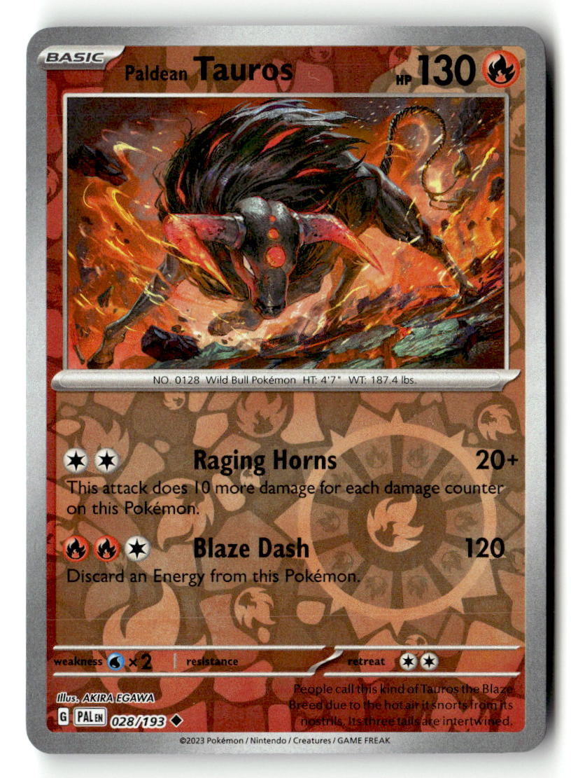 Paldean Tauros - 028/193