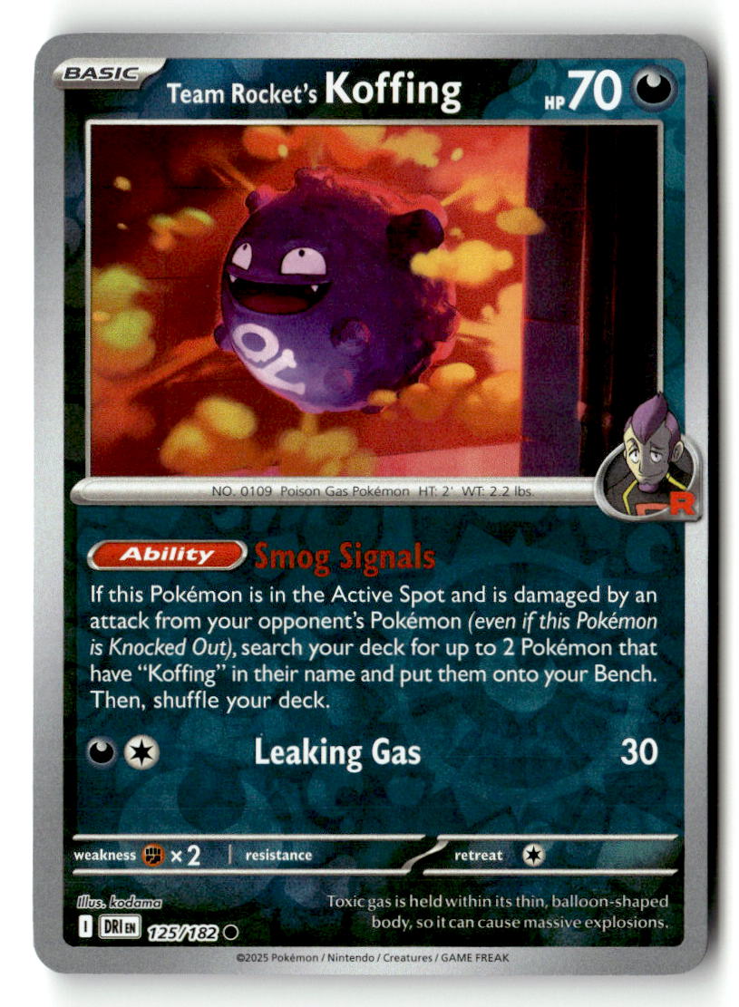 Team Rocket's Koffing